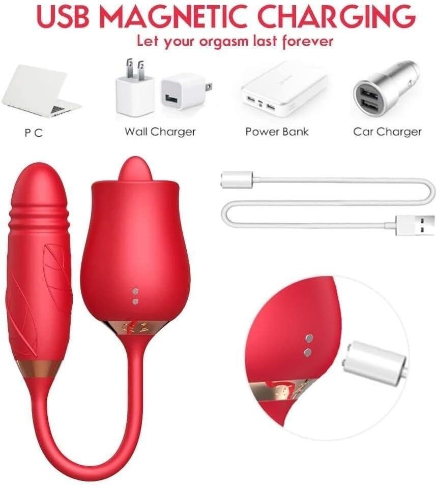 Rose Oral-Style Vibrator Reserve - Image 6